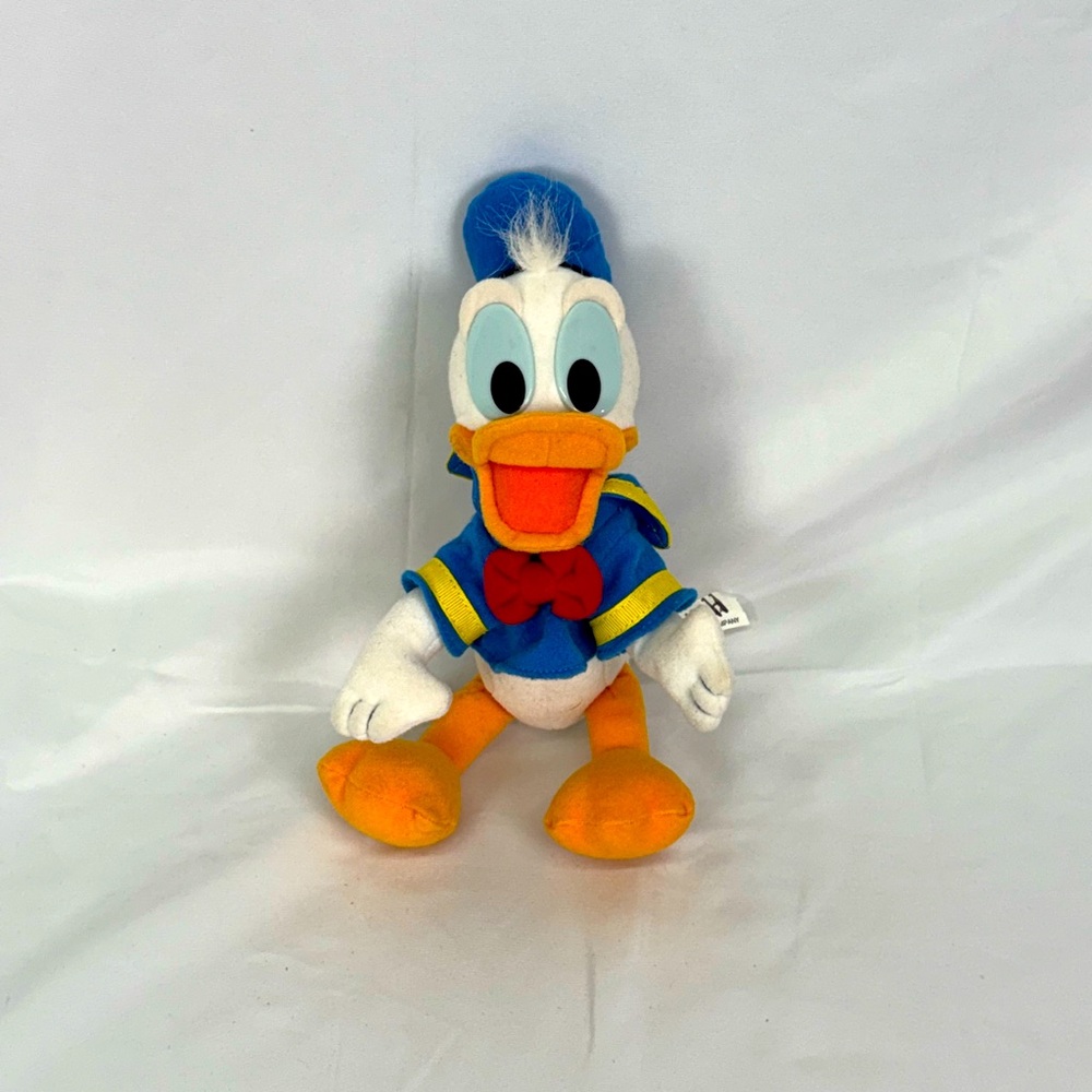 Donald Duck‎ Disney Plush Toy with White and Orange Accents